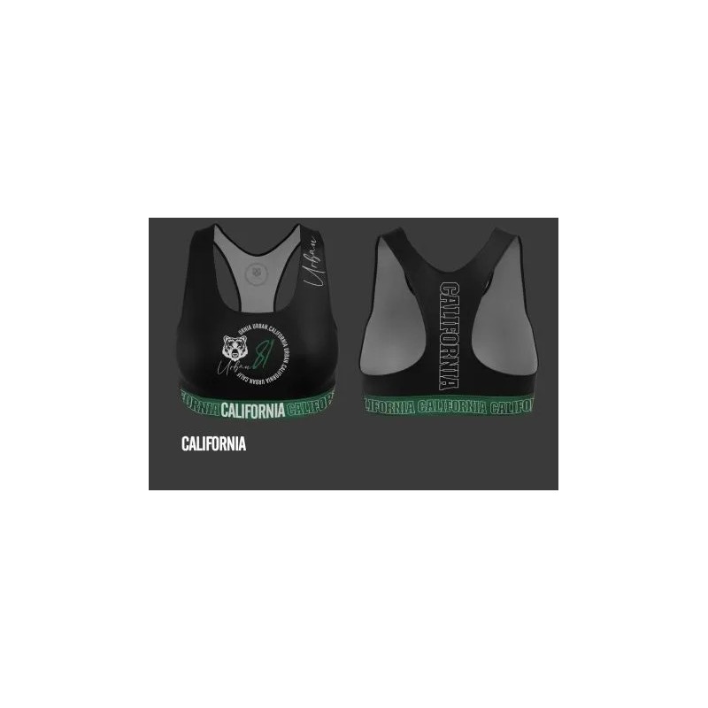 Top California Urban Negro y Verde