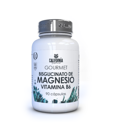 Bisglicinato de Magnesio + Vitamina B6 Gourmet - Relajación y Bienestar