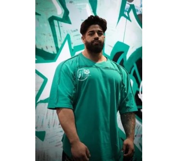 CAMISETA OVERSIZE BEAR COVERS GREEN