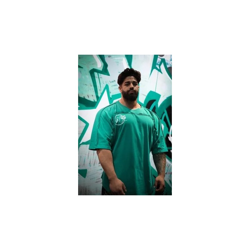 CAMISETA OVERSIZE BEAR COVERS GREEN CAMISETA OVERSIZE BEAR COVERS GREEN