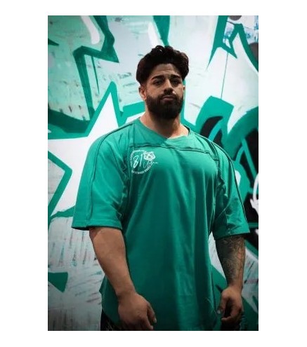 CAMISETA OVERSIZE BEAR COVERS GREEN