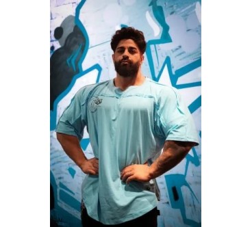 CAMISETA OVERSIZE BEAR COVERS BLUE