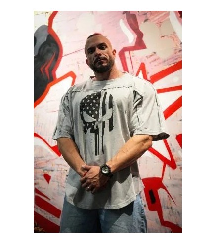 CAMISETA OVERSIZE BEAR COVERS PUNISHER