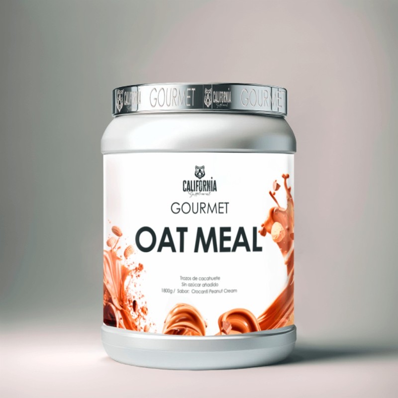 OAT MEAL GOURMET TOPPING CREMA DE CACAHUETE CON TROZOS DE CARAMELO