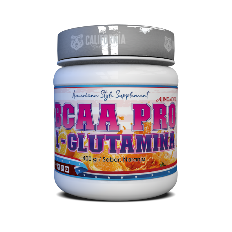 BCAA PRO + L Glutamina 400g