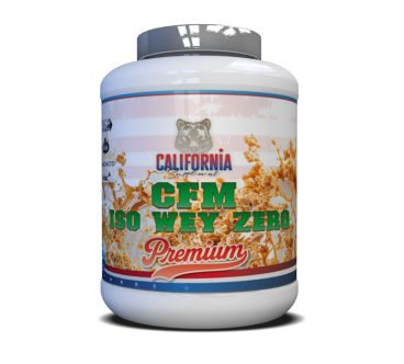 ISO WHEY ZERO-CFM PREMIUM - Proteína Aislada de Máxima Pureza