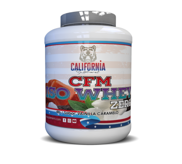 CFM ISO WHEY Zero | Proteína de Alta Calidad Sin Azúcares ni Grasas