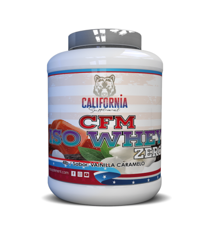 CFM ISO WHEY Zero | Proteína de Alta Calidad Sin Azúcares ni Grasas