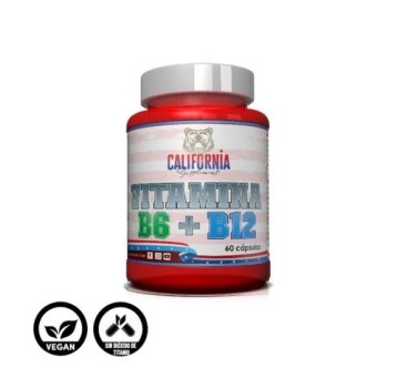 Vitamina B6 + B12 - Energía, Salud Nerviosa y Bienestar General