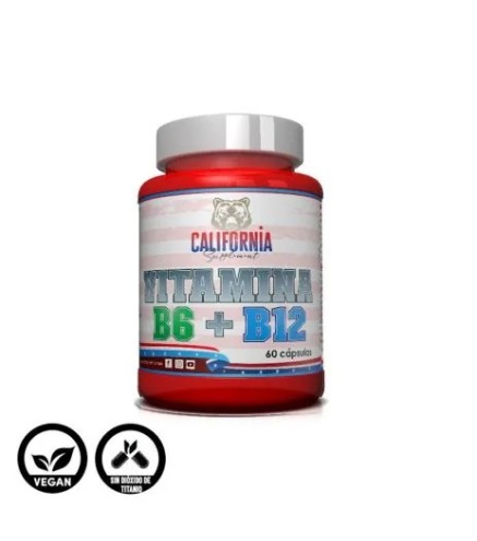 Vitamina B6 + B12 - Energía, Salud Nerviosa y Bienestar General