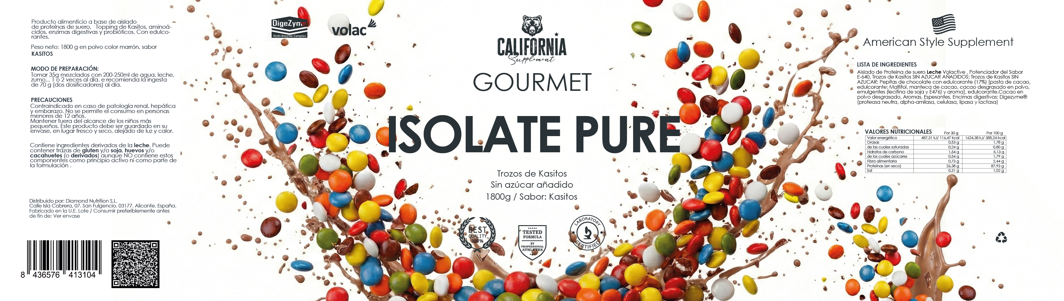 ISOLATE GOURMET TOPPINGS